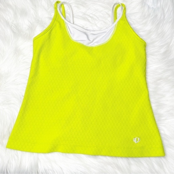Pearl Izumi Lime Green Workout Top Tank Size Small - Picture 1 of 8